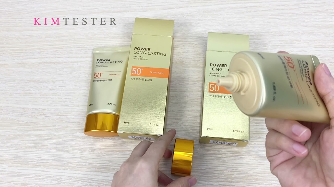 [KIM TESTER] Kem Chống Nắng The Face Shop Power Long Lasting Sun Cream