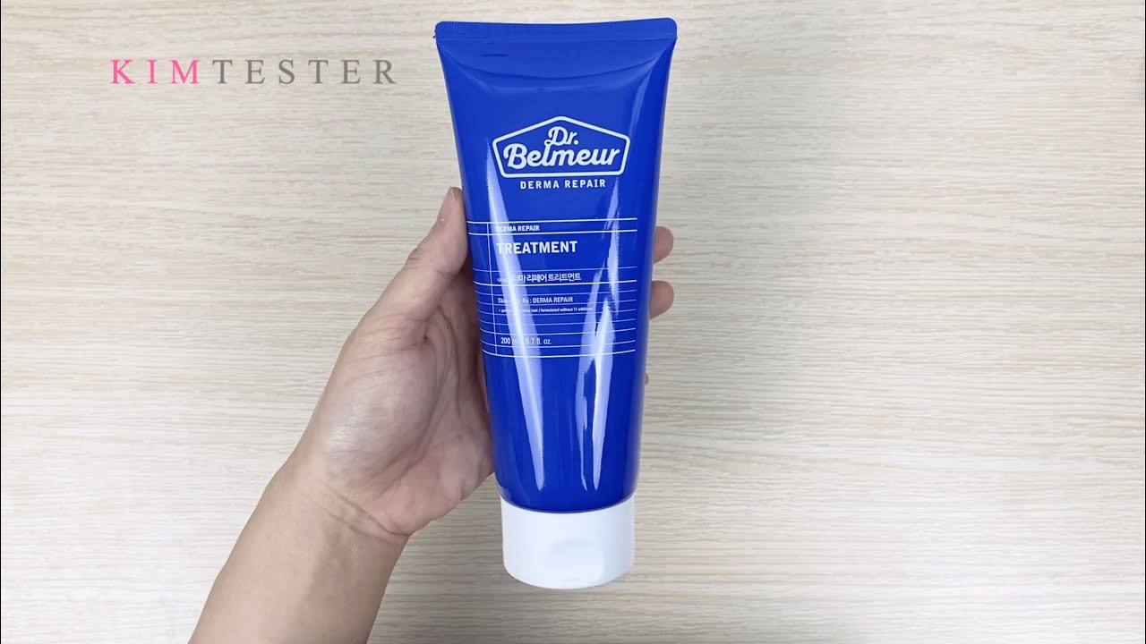 Review Kem xả Phục hồi, ngừa rụng tóc The Face Shop Dr. Belmeur Derma Repair Treatment 200ml