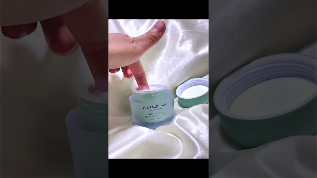 Kem dưỡng Tràm Trà ngừa mụn se lỗ chân lông Tea Tree Pore Cream The Face Shop (50ml)