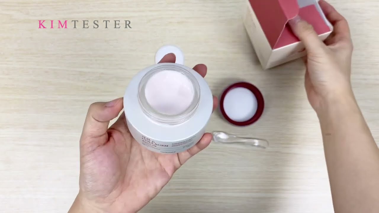 Review Kem dưỡng ẩm chống lão hóa The Face Shop Pomegranate & Collagen Volume Lifting Cream 100ml