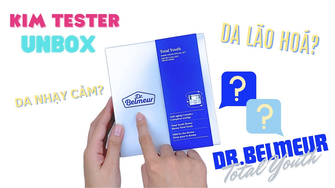 Bộ dưỡng trắng và trẻ hóa da toàn diện Dr. Belmeur Total Youth Biome Cream Special Set The Face Shop
