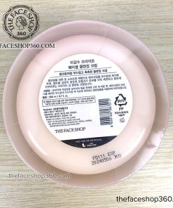 Mặt sau Kem tẩy trang Gạo Rice Water Bright Facial Cleansing Cream The Face Shop (200ml)