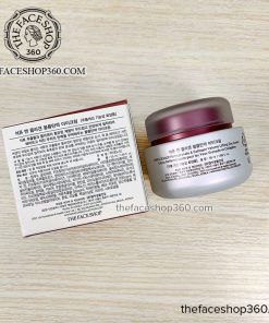 Mặt sau Kem dưỡng mắt Pomegranate & Collagen Volume Lifting Eye Cream The Face Shop