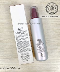 Mặt sau Nước hoa hồng Lựu Pomegranate & Collagen Volume Lifting Toner The Face Shop (160ml)