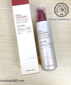 Mặt trước Sữa dưỡng Lựu Pomegranate & Collagen Volume Lifting Emulsion 140ml The Face Shop