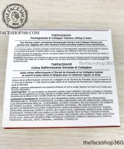 Thông tin Kem chống lão hóa Lựu Pomegranate & Collagen Volume Lifting Cream (100ml)