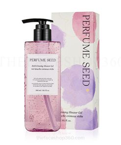 Sữa tắm sáng da, ẩm mịn Perfume Seed Rich Creamy Shower Gel The Face Shop (300ml)