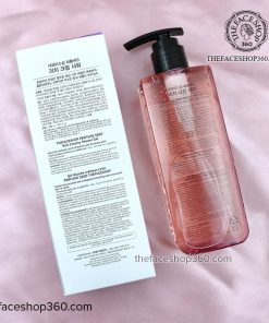 Mặt sau Sữa tắm sáng da, ẩm mịn Perfume Seed Rich Creamy Shower Gel The Face Shop (300ml)