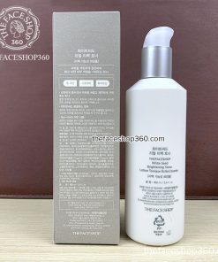 Mặt sau Nước cân bằng trắng da White Seed Brightening Toner The Face Shop (160ml)