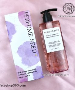 Mặt trước Sữa tắm sáng da, ẩm mịn Perfume Seed Rich Creamy Shower Gel The Face Shop (300ml)