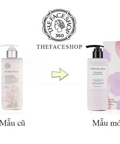 Mẫu mới Sữa dưỡng sáng da ẩm mịn Perfume Seed Rich Body Milk The Face Shop (300ml)