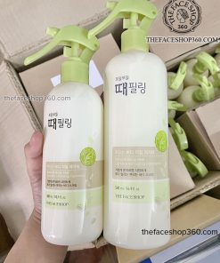 Dung tích 300ml và 500ml Body Clean Peeling Mist The Face Shop