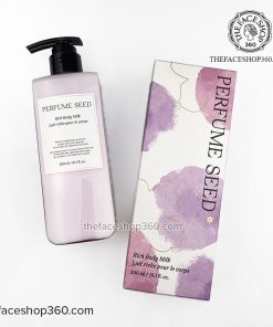Sữa dưỡng sáng da ẩm mịn Perfume Seed Rich Body Milk The Face Shop (300ml)