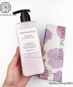 Sữa dưỡng sáng da ẩm mịn Perfume Seed Rich Body Milk The Face Shop (300ml)