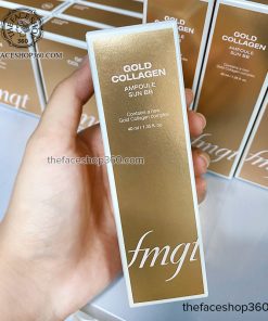 Hộp Kem nền chống nắng Gold Collagen Ampoule Sun BB SPF50 PA+++ fmgt The Face Shop (40ml)