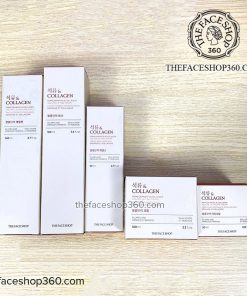 Bộ dưỡng da chống lão hóa Lựu Pomegranate & Collagen Volume Lifting The Face Shop