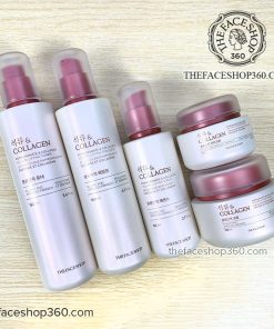 Bộ dưỡng da chống lão hóa Lựu Pomegranate & Collagen Volume Lifting The Face Shop