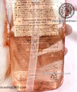 Chất Sữa tắm hương nước hoa Perfume Seed Capsule Body Wash The Face Shop (300ml)