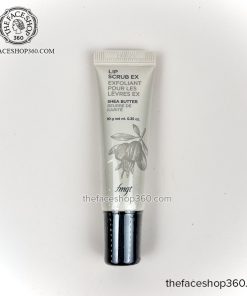Tẩy thế bào chết và giảm thâm môi Lip Scrub Shea Butter fmgt The Face Shop (10g)