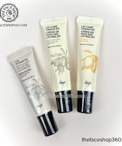 Tẩy thế bào chết và giảm thâm môi Lip Scrub Shea Butter fmgt The Face Shop (10g)