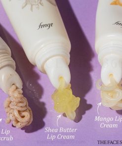 Tẩy thế bào chết và giảm thâm môi Lip Scrub Shea Butter fmgt The Face Shop (10g)