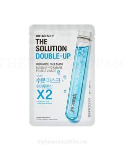 Mặt nạ cấp ẩm The Solution Double Up Hydrating Face Mask The Face Shop