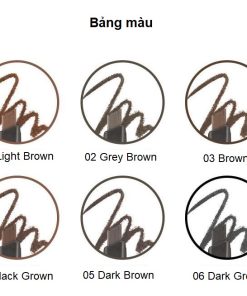 Bảng màu chì kẻ mày 2 đầu Designing Eyebrow Pencil fgmt The Face Shop