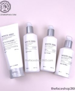 [Bán Chạy] Bộ sản phẩm dưỡng Trắng da White Seed The Face Shop (4SP)