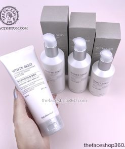 [Bán Chạy] Bộ sản phẩm dưỡng Trắng da White Seed The Face Shop (4SP)