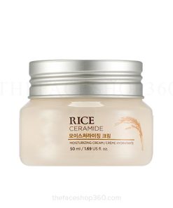 Kem dưỡng gạo sáng mịn da Rice Ceramide Moisturizing Cream The Face Shop (50ml)
