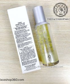 Mặt sau Tinh chất dưỡng ẩm ngừa lão hóa The Therapy Oil-Drop Anti-Aging Serum The Face Shop