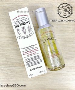 Mặt trước Tinh chất dưỡng ẩm ngừa lão hóa The Therapy Oil-Drop Anti-Aging Serum The Face Shop