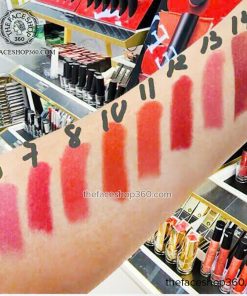 Bảng màu Son Thỏi Collagen Ampoule Lipstick The Face Shop