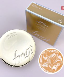 Tone 203 Kem nền dạng nén Gold Collagen Ampoule Glow Foundation SPF50+ PA+++ fmgt
