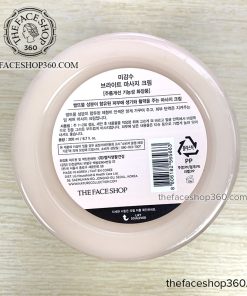 Mặt dưới Kem Massage Gạo làm sáng da Rice Water Bright Facial Massage Cream The Face Shop (200ml)