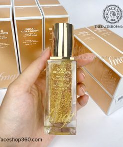 Chất kem Kem lót trang điểm Gold Collagen Ampoule Luxury Base fmgt The Face Shop (40ml)