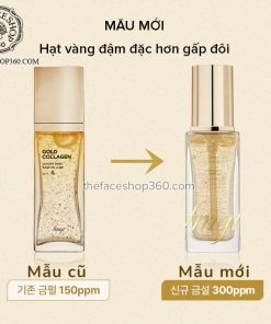 Mẫu mới Kem lót trang điểm Gold Collagen Ampoule Luxury Base fmgt The Face Shop (40ml)