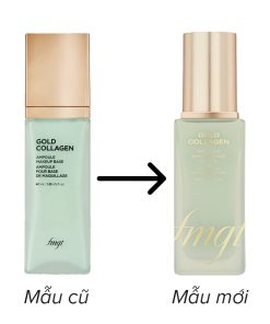 Mẫu mới Kem lót làm đều màu da Gold Collagen Ampoule Makeup Base Green SPF30 PA++ fmgt The Face Shop 40ml