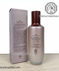 Mặt sau Sữa dưỡng sáng mịn chống lão hóa từ Hồng Sâm Yehwadam Heaven Grade Ginseng Rejuvenating Emulsion (140ml)