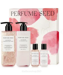 Bộ sữa tắm và dưỡng thể hương nước hoa Perfume Seed Velvet Special Body Care Set (4 sản phẩm)