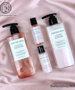 Mặt trước Bộ sữa tắm và dưỡng thể hương nước hoa Perfume Seed Velvet Special Body Care Set (4 sản phẩm)