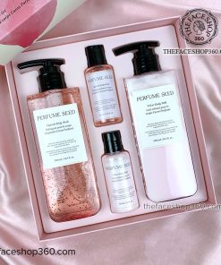 Bộ sữa tắm và dưỡng thể hương nước hoa Perfume Seed Velvet Special Body Care Set (4 sản phẩm)
