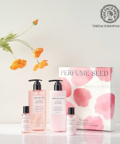 Bộ sữa tắm và dưỡng thể hương nước hoa Perfume Seed Velvet Special Body Care Set (4 sản phẩm)