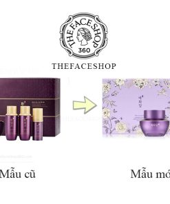 Mẫu mới Bộ kem trẻ hóa da chống lão hóa Yehwadam Hwansaenggo Ultimate Rejuvenating Cream Special Set The Face Shop (5 sản phẩm)