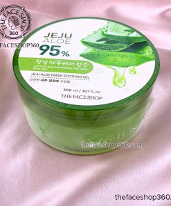 Gel dưỡng nha đam đa năng Jeju Aloe 95% Fresh Soothing Gel The Face Shop (300ml)
