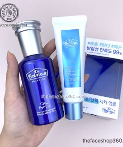 Set dưỡng phục hồi da nhạy cảm, săn chắc da Dr. Belmeur Cica Peptite Ampoule Special Set