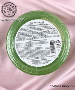 Thông tin Gel dưỡng nha đam đa năng Jeju Aloe 95% Fresh Soothing Gel The Face Shop (300ml)