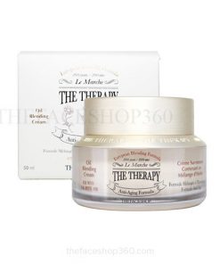Kem dưỡng ngăn ngừa lão hóa The Therapy Oil Blending Cream The Face Shop (50ml)