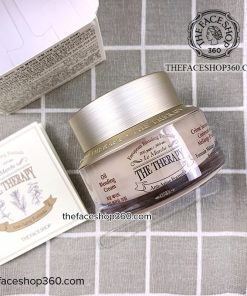 Kem dưỡng ngăn ngừa lão hóa The Therapy Oil Blending Cream The Face Shop (50ml)