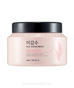 Kem tẩy trang Gạo Rice Water Bright Cleansing Cream The Face Shop 400ml